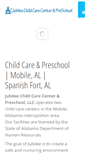 Mobile Screenshot of jubileechildcare.com